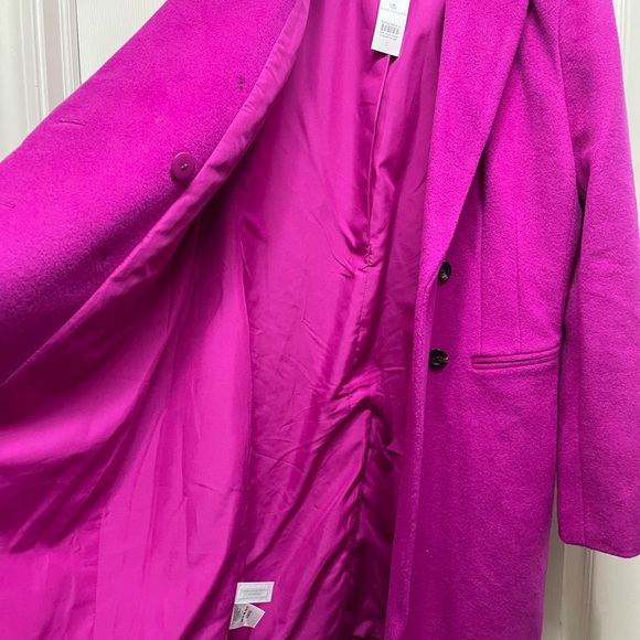 Ann Taylor Double Breasted Wool Coat - Picture 3 of 4